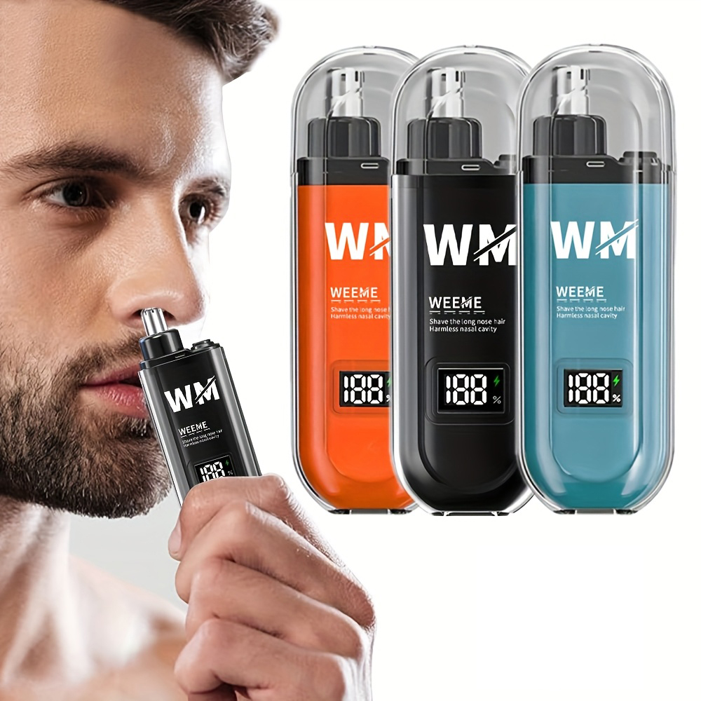 Men'S Grooming Haircut - Portable Mini Nose Hair Trimmer, 1pc