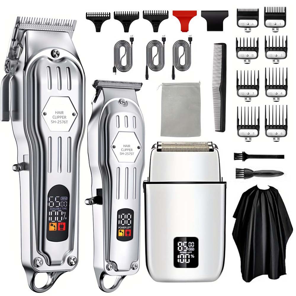 Professional Hair Clipper & Tr - Men'S Grooming Haircut ulasan dan harga