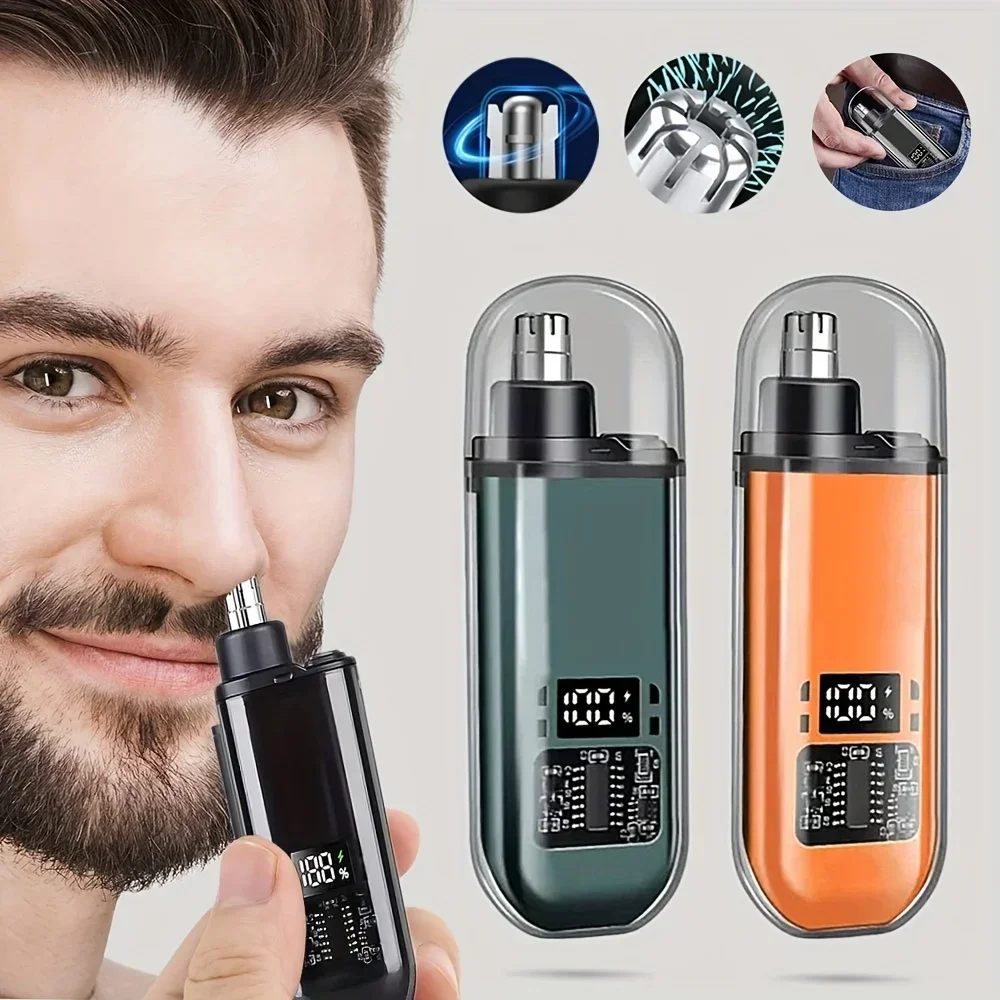 Nose Ear Hair Trimmer USB Rech - Men'S Grooming Haircut ulasan dan harga