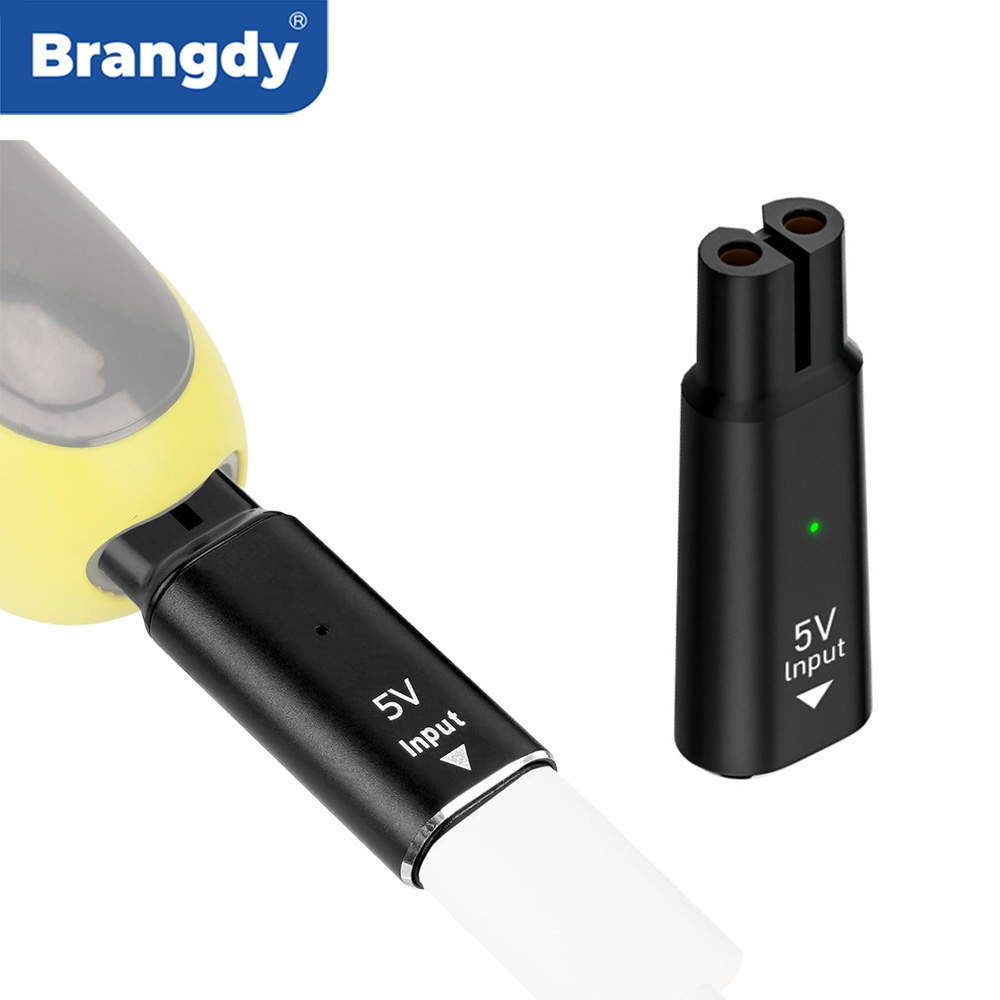 Brangdy 5V Type-C Shaver Adapt - Men'S Grooming Trimmer ulasan dan harga