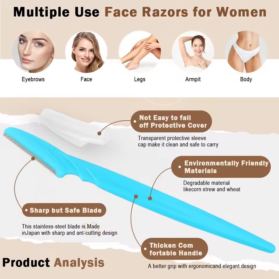 5/10/30/40pcsbrow Razor and Fa - Men'S Grooming Trimmer ulasan dan harga