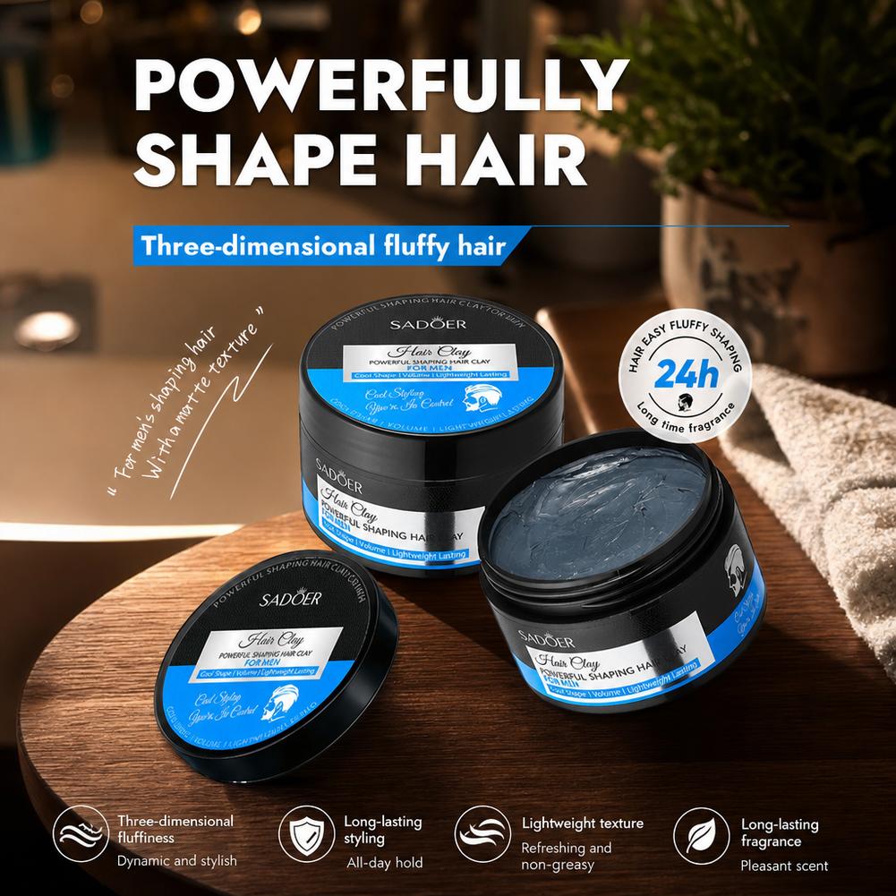 Matte Hair Styling Clay Strong - Men'S Grooming Haircut ulasan dan harga