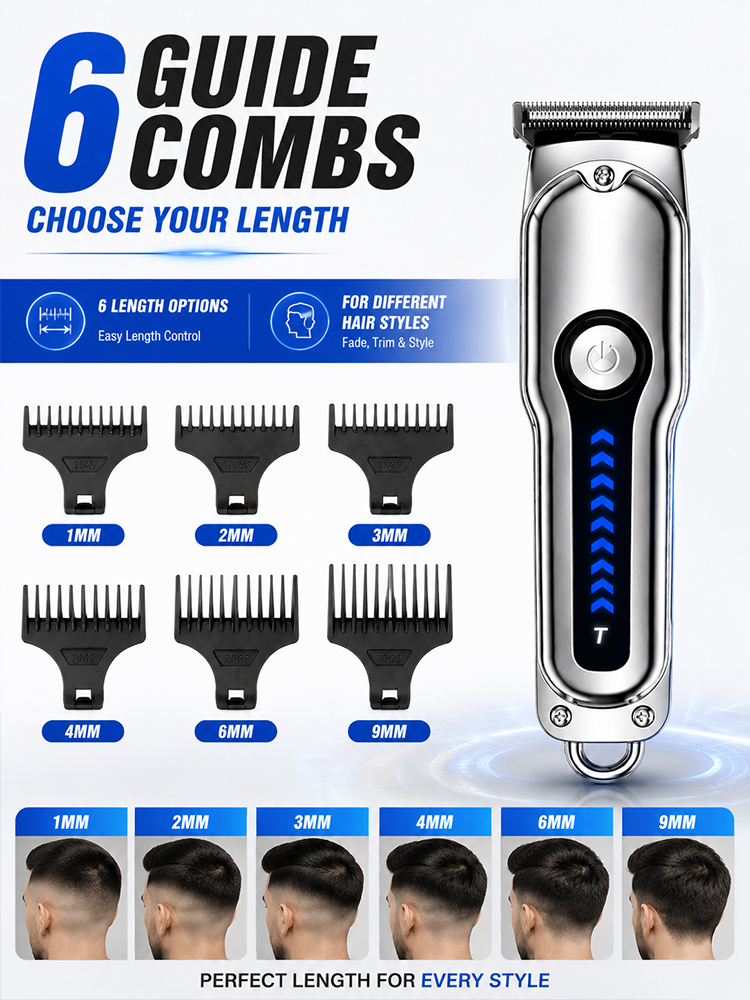 Men Hair Clipper T-Blade Cordl - Men'S Grooming Trimmer ulasan dan harga