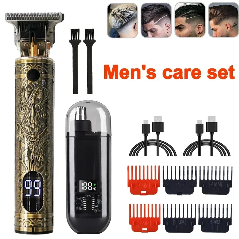 Portable T9 Hair Clipper Nasal - Mens Grooming Tools ulasan dan harga