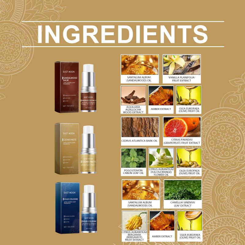 Men Solid Perfume Sandalwood F - Men'S Grooming Deodorant ulasan dan harga
