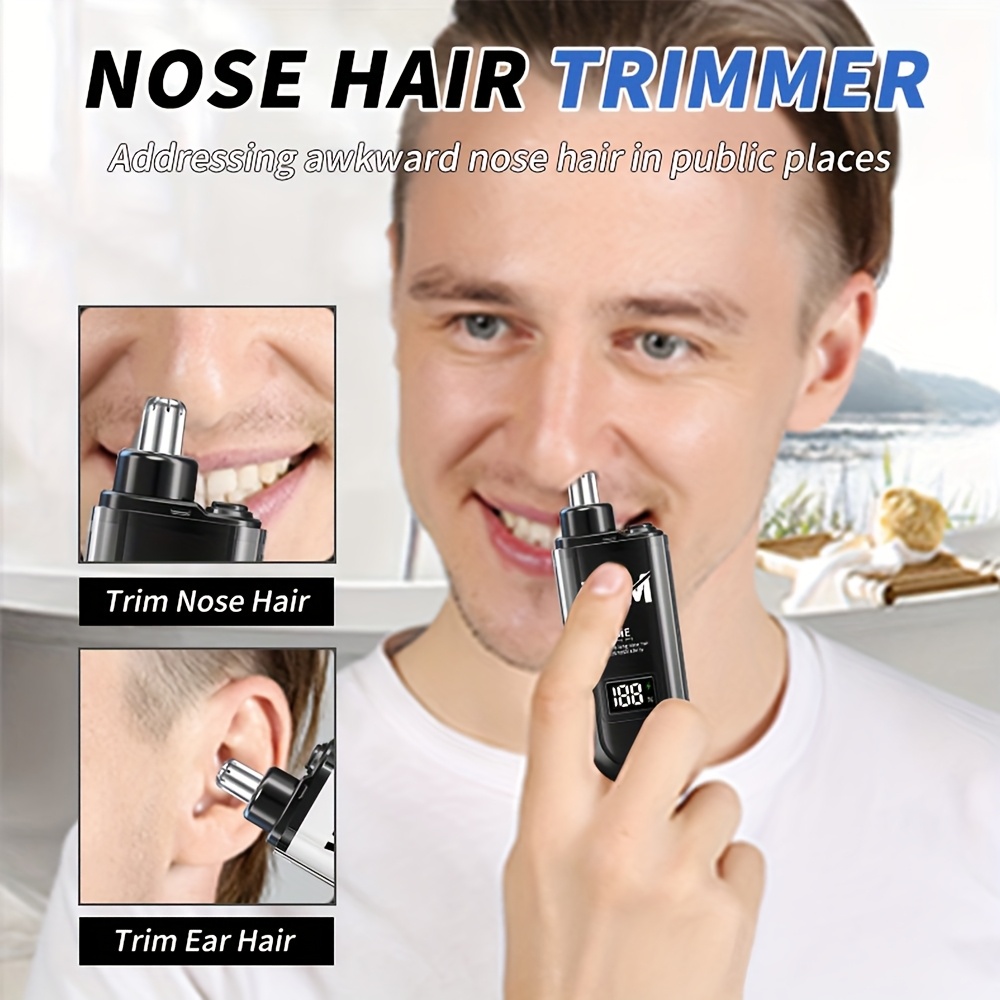 Portable Mini Nose Hair Trimme - Men'S Grooming Haircut ulasan dan harga