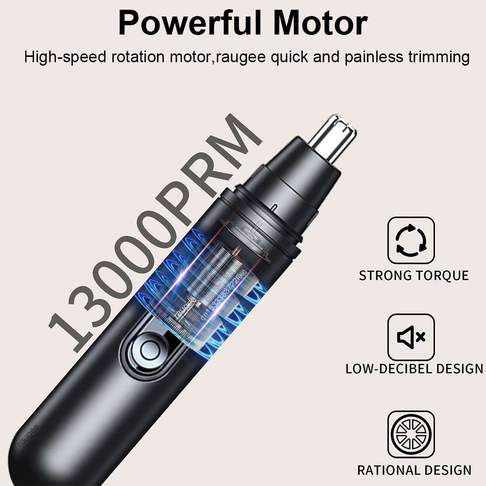 Mini Nose Hair Trimmer Recharg - Men'S Grooming Haircut ulasan dan harga