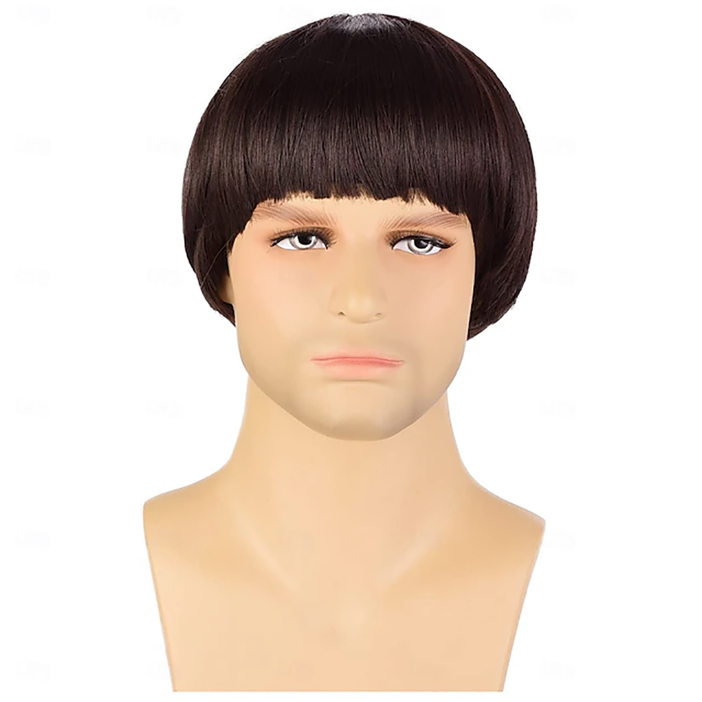 Synthetic Hair Short Mushroom  - Men'S Grooming Haircut ulasan dan harga