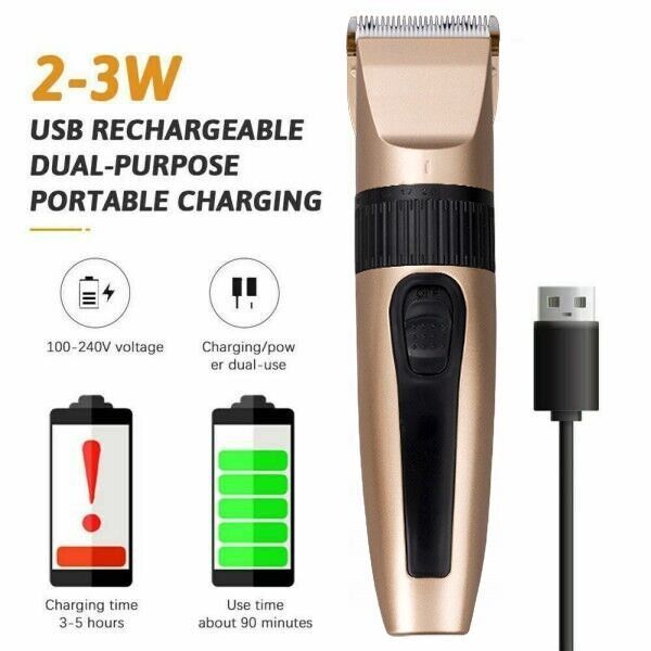 Professional Cordless Hair Cli - Men'S Grooming Haircut ulasan dan harga