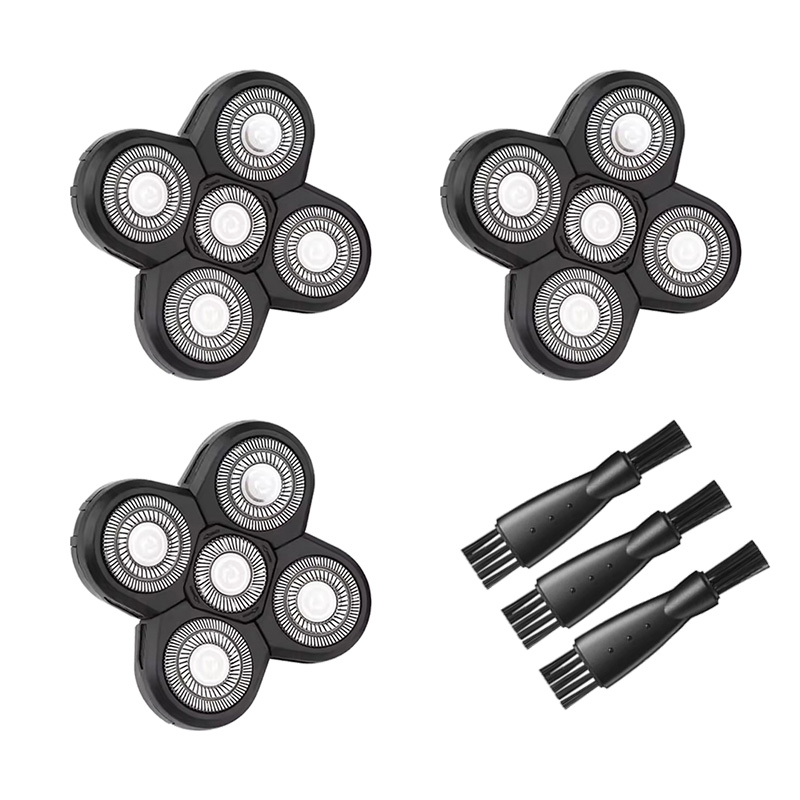 5 Blade Rotating Head for Head - Men'S Grooming Trimmer ulasan dan harga