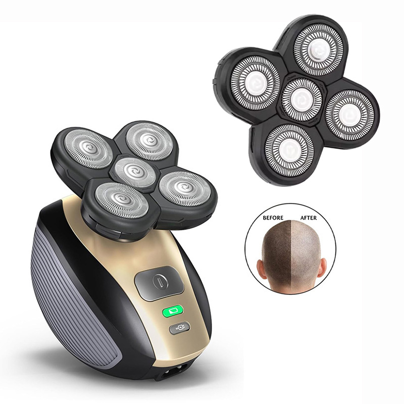 5 Blade Rotating Head for Head - Men'S Grooming Trimmer ulasan dan harga