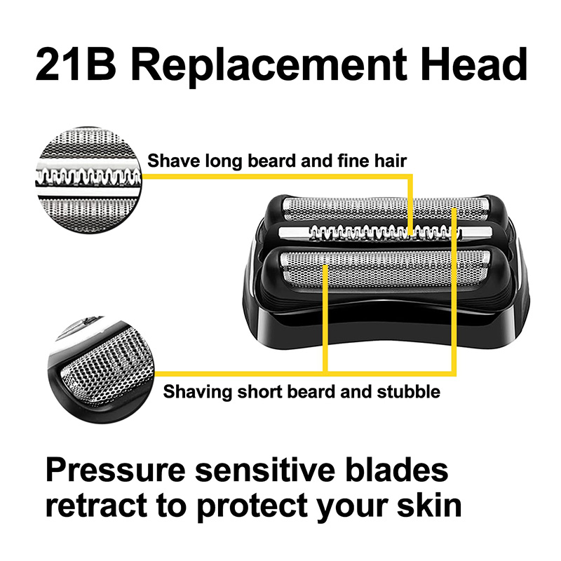 21B Shaver Replacement Head fo - Men'S Grooming Trimmer ulasan dan harga