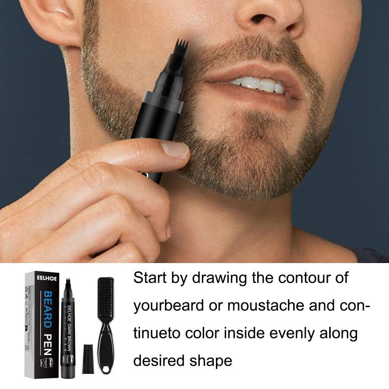 Four Head Beard Filler Pen Kit - Men'S Grooming Aftershave ulasan dan harga